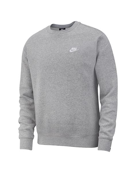 nike pulli grau m herren